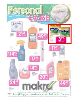 Makro : Personal Care (19 Oct - 29 Oct), page 1