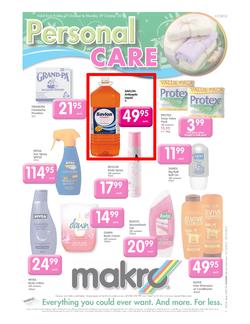 Makro : Personal Care (19 Oct - 29 Oct), page 1