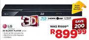 LG 3D Bluray Player (BP325)
