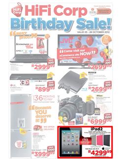 HiFi Corporation : Birthday Sale (25 Oct - 28 Oct), page 1