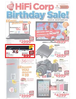 HiFi Corporation : Birthday Sale (25 Oct - 28 Oct), page 1