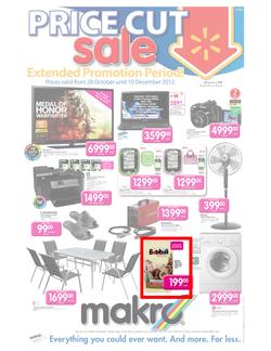 Makro : Price Cut Sale (28 Oct - 10 Dec), page 1