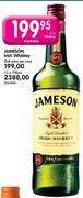 Jameson Irish Whiskey - 12 x 750ml