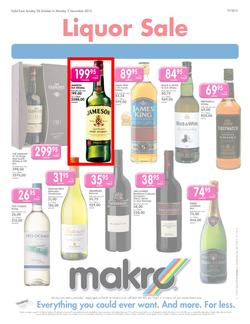 Makro : Liquor Sale (28 Oct - 5 Nov), page 1