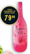 Strawberry Lip Cream Liquer-750ml