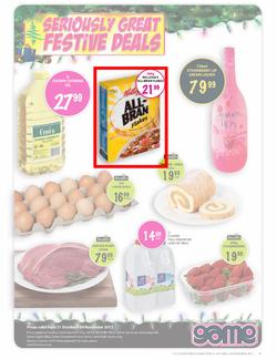 Foodco Western Cape : Seriously Great Festive Deals (31 Oct - 4 Nov), page 1