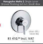 Hansgrohe Metris S:Single Lever Shower Finishing Set Incl.Small I-Box