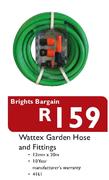 Brights Bargain Wattex Garden Hose And Fittins-12mmx20mm