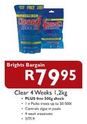 Brights Bargain Clear 4 Weeks-1,2kg