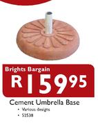 Brights Bargain Cement Umbrella Base