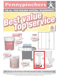 Pennypinchers : Best Value Top Service (31 Oct - 17 Nov), page 1