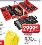 Mastercraft 166 Piece Drive Tool Kit-Per Kit