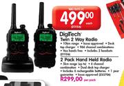 Digitech Twin 2 Way Radio Each