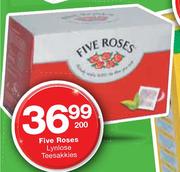 Five Roses Lyniose Teesakkies-200's