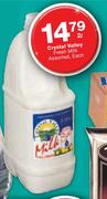 Crystal Valley Fresh Milk-2Ltr