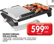 George Foreman Grill And Griddle-GF64G Each