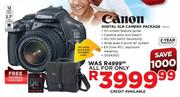 Canon Digital SLR Camera Package(1100D)