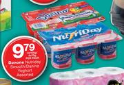 Danone Nutriday Smooth/Danino Yoghurt-6x100gm/6x75gm Per Pack