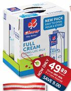 Clover UHT Milk Assorted-6x1l Per Pack