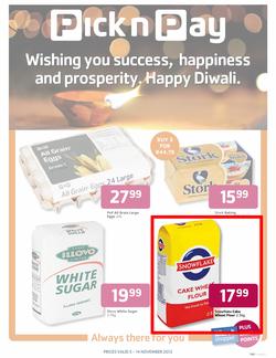 Pick n Pay KZN : Happy Diwali (5 Nov - 14 Nov), page 1