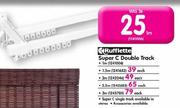 Rufflette Super C Double Track-1m Each
