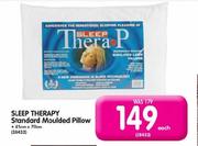 Sleep Therapy Standard Moulded Pillow-Each