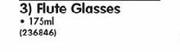 Manhattan 175ml Flute Glasses