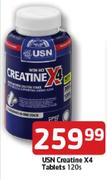 USN Creatine X4 Tablets-120's