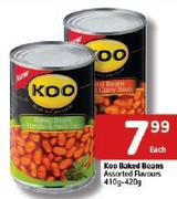 Koo Baked Beans-410/420Gm Each