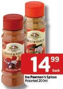 Ina Paarman's Spices-200Ml Each