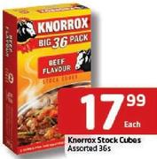 Knorrox Stock Cubes-36's Each