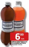 PnP No Name Flavoured Carbonated Soft Drink-1.5L Each