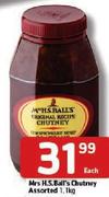 Mrs H.S Ball's Chutney-1.1Kg Each