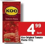 Koo Original Tomato Paste-100Gm Each