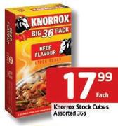 Knorrox Stock Cubes-36s Each