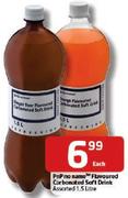 PnP No Name Flavoured Carbonated Soft Drink-1.5L Each