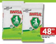 Iwisa Super Maize Meal Poly Bag-10Kg Each