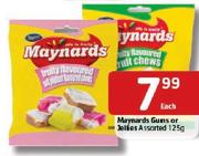 Maynards Gums Or Jellies-125Gm