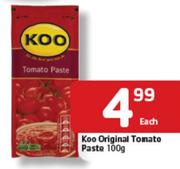 Koo Original Tomato Paste-100Gm Each
