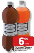 PnP No Name Flavoured Carbonated Soft Drink-1.5L Each