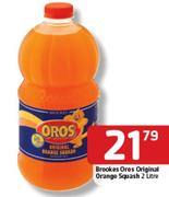 Brookes Oros Original Orange Squash-2L