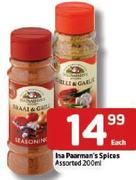 Ina Paarman's Spice-200Ml Each