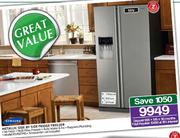 Samsung Metallic Side By Side Fridge Freezer-501Ltr(RSA1DTMG)