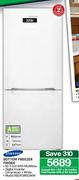Samsung Bottom Freezer Fridge-329Ltr(RB31FSRNDWW)