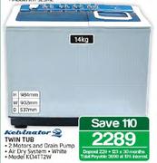 Kelvinator Twin Tub-14kg(KL14TT2W)