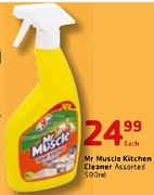 Mr Muscle Kictchen Cleaner-500Ml Each