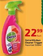 Dettol Kitchen Cleaner Trigger-500Ml Each