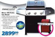 Megamaster Blaze 300 Patio Gas Braai-Each