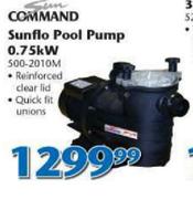 Command Sunflo Pool Pump(500-2010M)-0.75Km