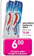 Aquafresh Toothpaste-100Ml